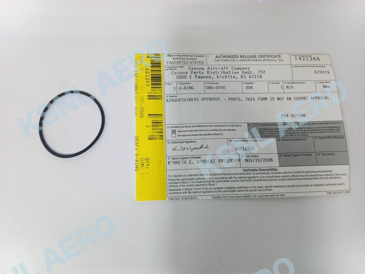 080-0046 O-Ring